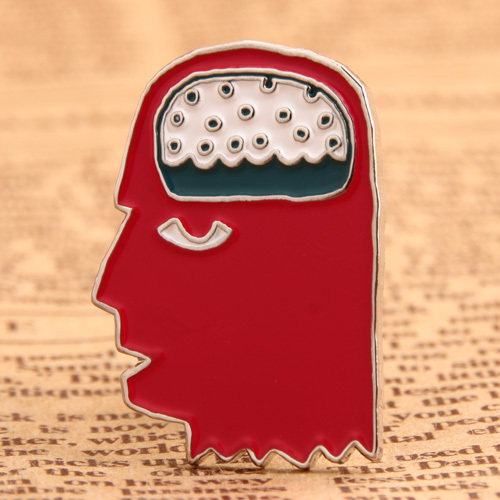 Creative Brain Metal Pins