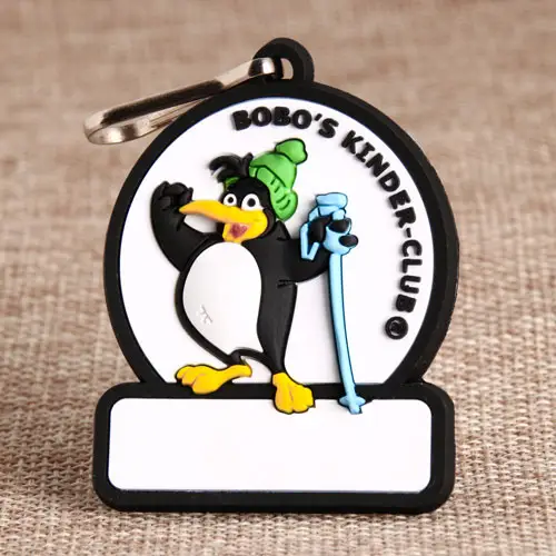 Penguin PVC Zipper Pull Penguin PVC Zipper Pull