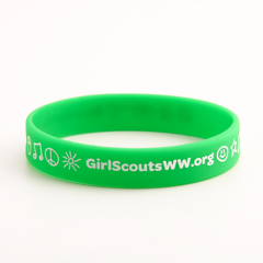Girl Scout custom Wristbands 