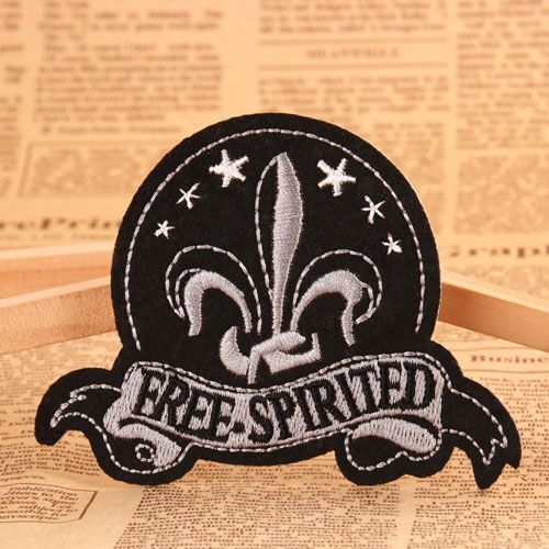 Free Spirited Embroidered Patches