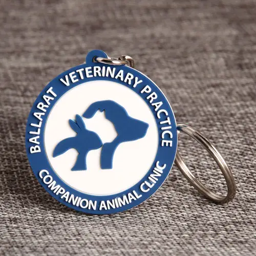 Ballarat PVC Keychain