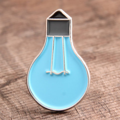 Bulb Custom Enamel Pins