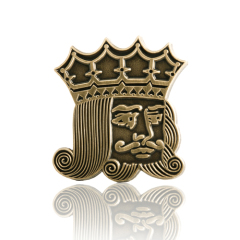 Playing Cards King Lapel Pins