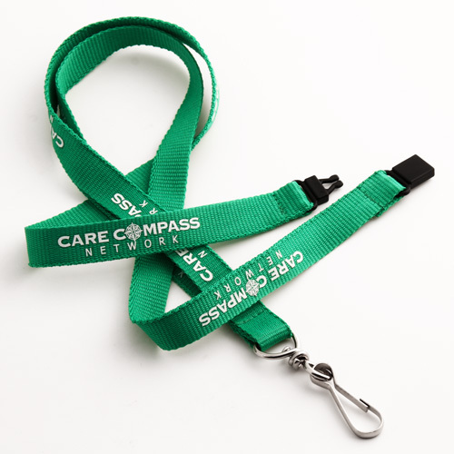 Care Compass Green Lanyards