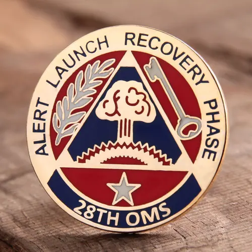 28TH OMS Custom Lapel Pins