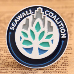 Seawall Coalition Custom Pins