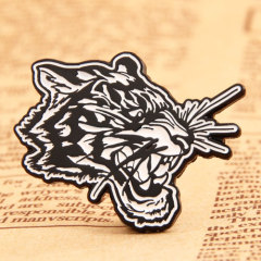 Tiger Head Custom Pins
