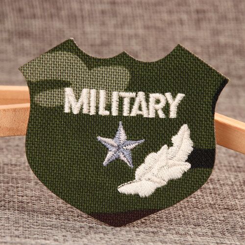 Military Custom Patches: Velcro Backing