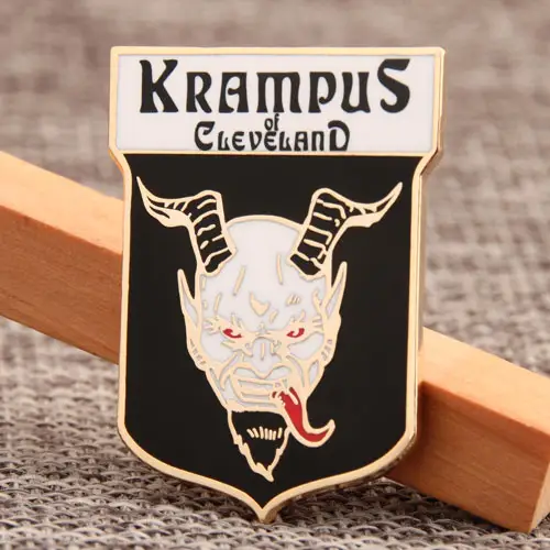 Krampus Enamel Pins