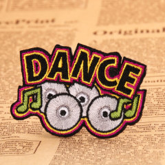 Dance Embroidered Patches