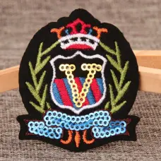 School Badge Custom Patches School Badge Custom Patches