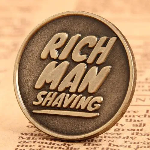 Shaving Custom Lapel Pins 