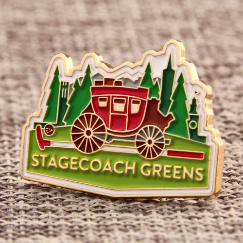 Stagecoach Greens Lapel Pins