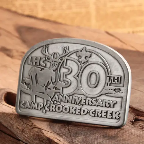 Camp Crooked Creek Belt Buckles