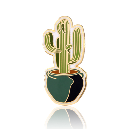 Cactus enamel Pin badge