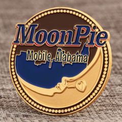 Custom Moonpie Lapel Pins