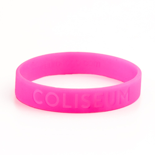 Coliseum silicone wristbands