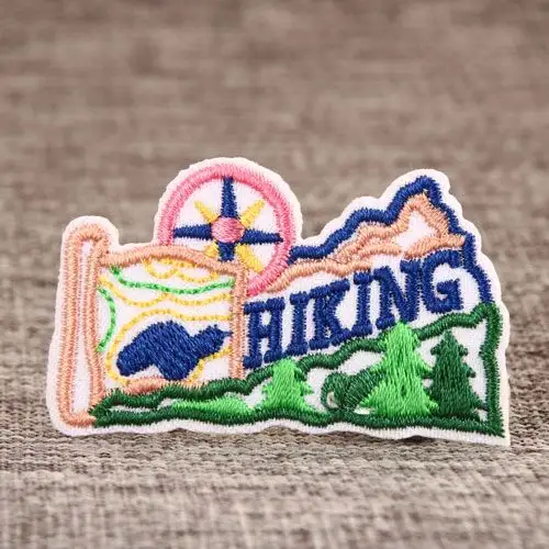 Hiking Embroidered Patches Hiking Embroidered Patches