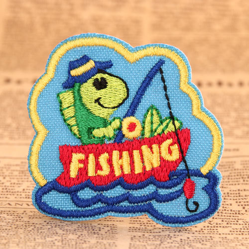 Fishing Custom Embroidered Patches