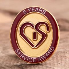 Custom Service Award Lapel Pins