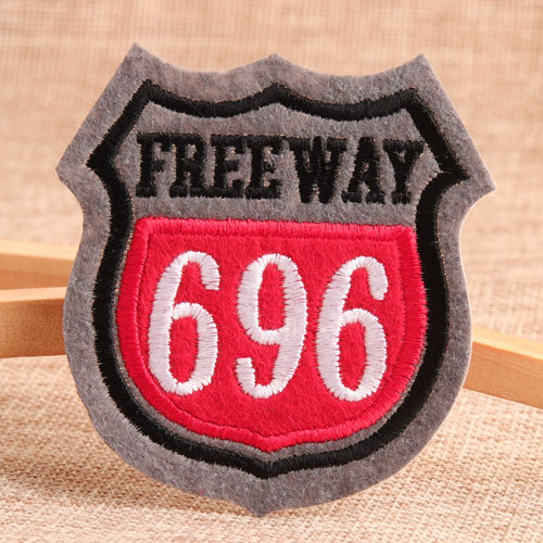 Freeway Embroidered Patches