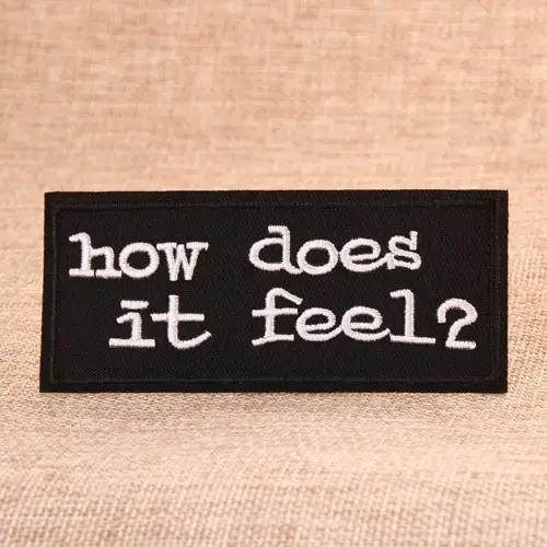 Letter Embroidered Patches