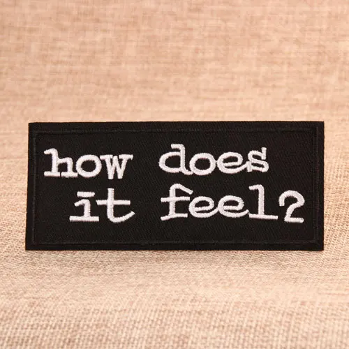 Letter Embroidered Patches