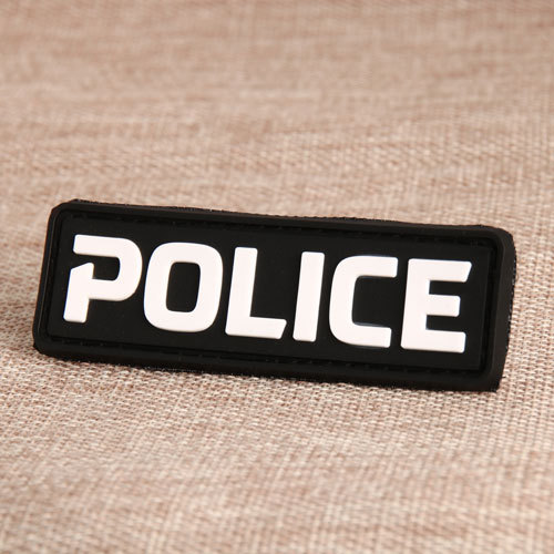 Police PVC Patches