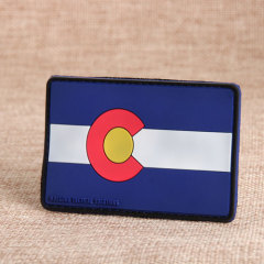 Colorado State Flag PVC Patches