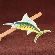 Shark Embroidered Patches