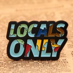 Locals Only Lapel Pins