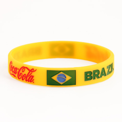 BRAZIL and Coca Cola Wristbands