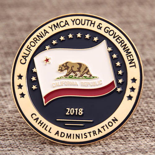 California  Republic YMCA Pins 