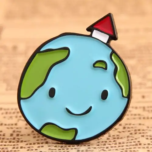 Earth Baby Enamel Pins Earth Baby Enamel Pins