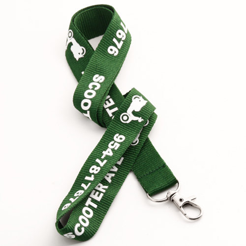 Scooter Ave Green Lanyards