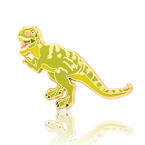 T Rex 3D Lapel Pin Badge/Brooch Dinosaur Tyrannosaurus BNWT/NEW 