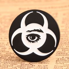 Pesonalized Eye Custom Lapel Pins