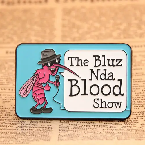 Custom Bluz Nda Pins