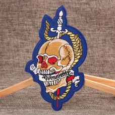 Fashion Skull Custom Patches 