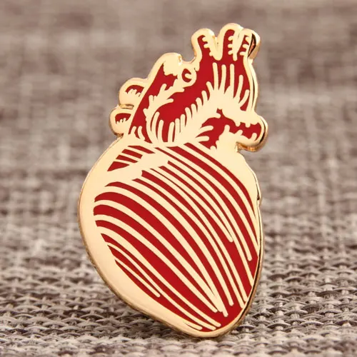 Heartbeat Custom Lapel Pins