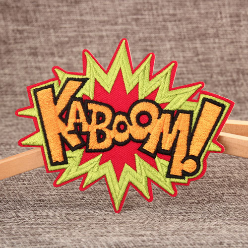 KABOOM Name Patches