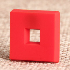 Red Pane PVC Lapel Pin