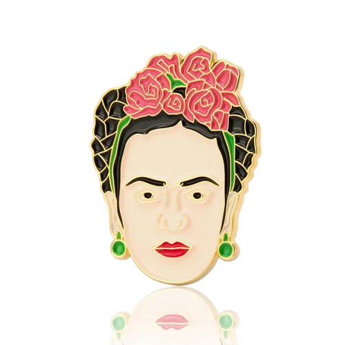 Frida Self-Portrait Enamel Pin