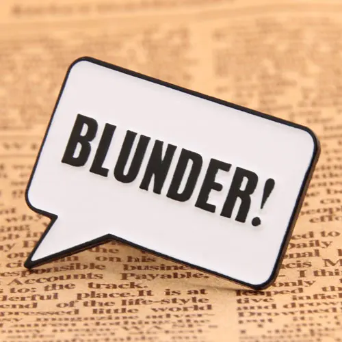 Blunder Custom Pins
