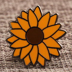 Custom Sunflower Pins