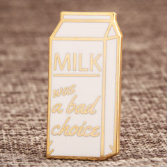 Custom Milk Box Lapel Pins