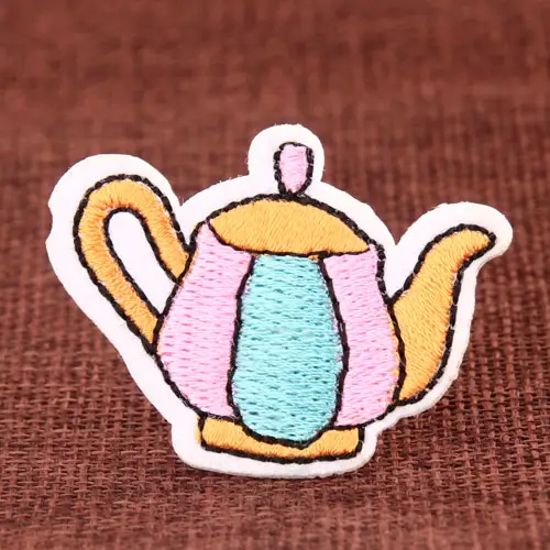 Little Tea Pot Embroidered Patches
