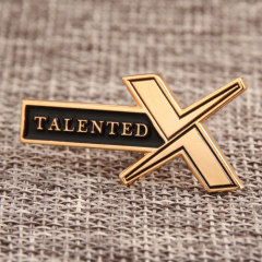 Talented X Custom Pins