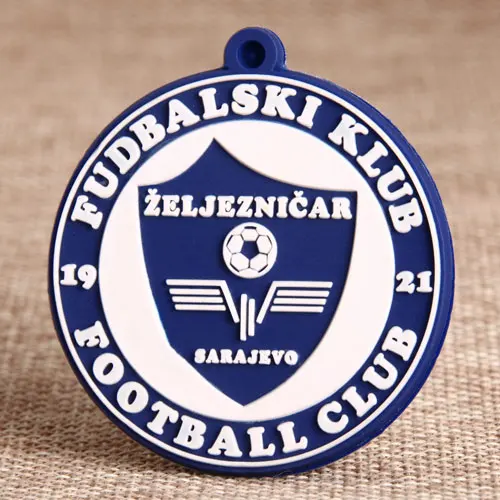 Football PVC Keychain