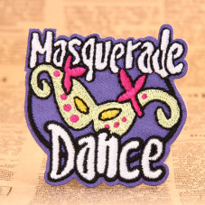 Masquerade Dance Embroidered Patches